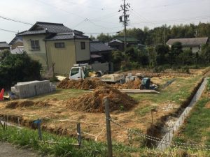 大府市M様邸 造成始まりました。